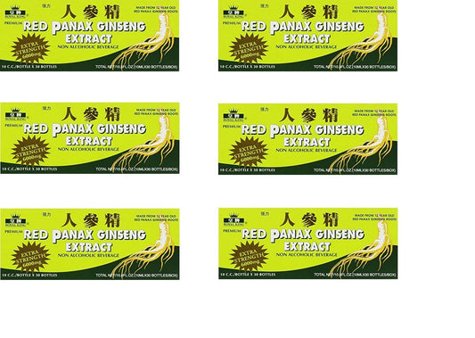 Royal King Red Panax Ginseng 6000mg - 6 Pack