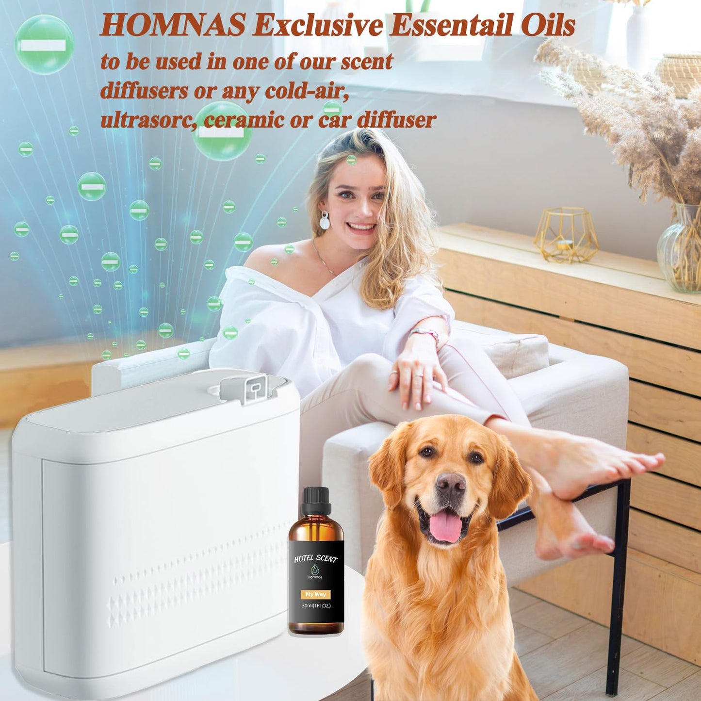 Royal Tranquility Essential Oil – Hotel Diffuser Oil for Aromatherapy | Lemon, Jasmine & Amber