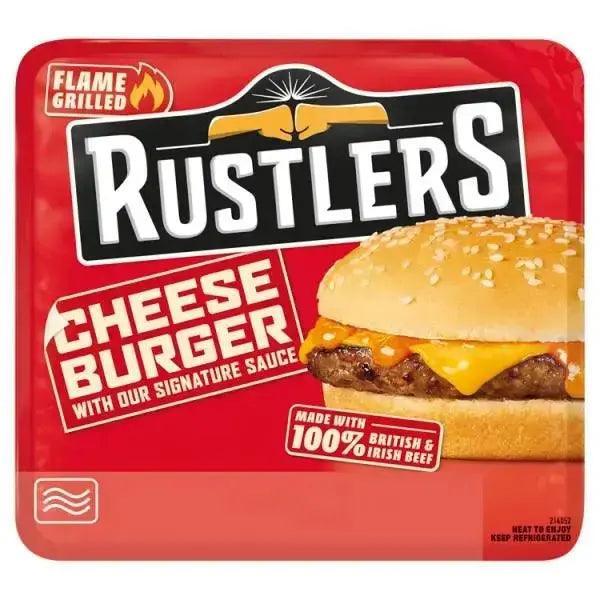 Rustlers Flame Grilled Cheese Burger 141g
