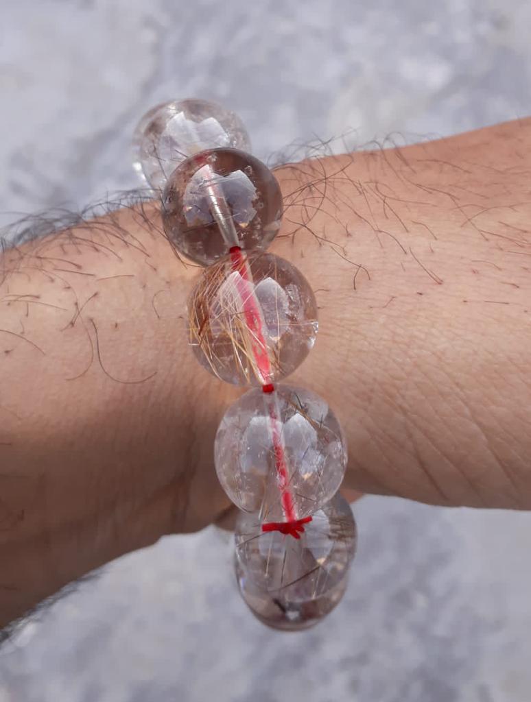 Moo-e-Najaf Bracelet (Rounds Beads) 60grams