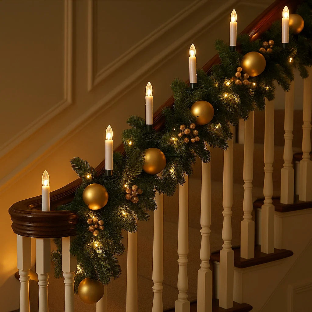 50 pack of Christmas Candle String Lights