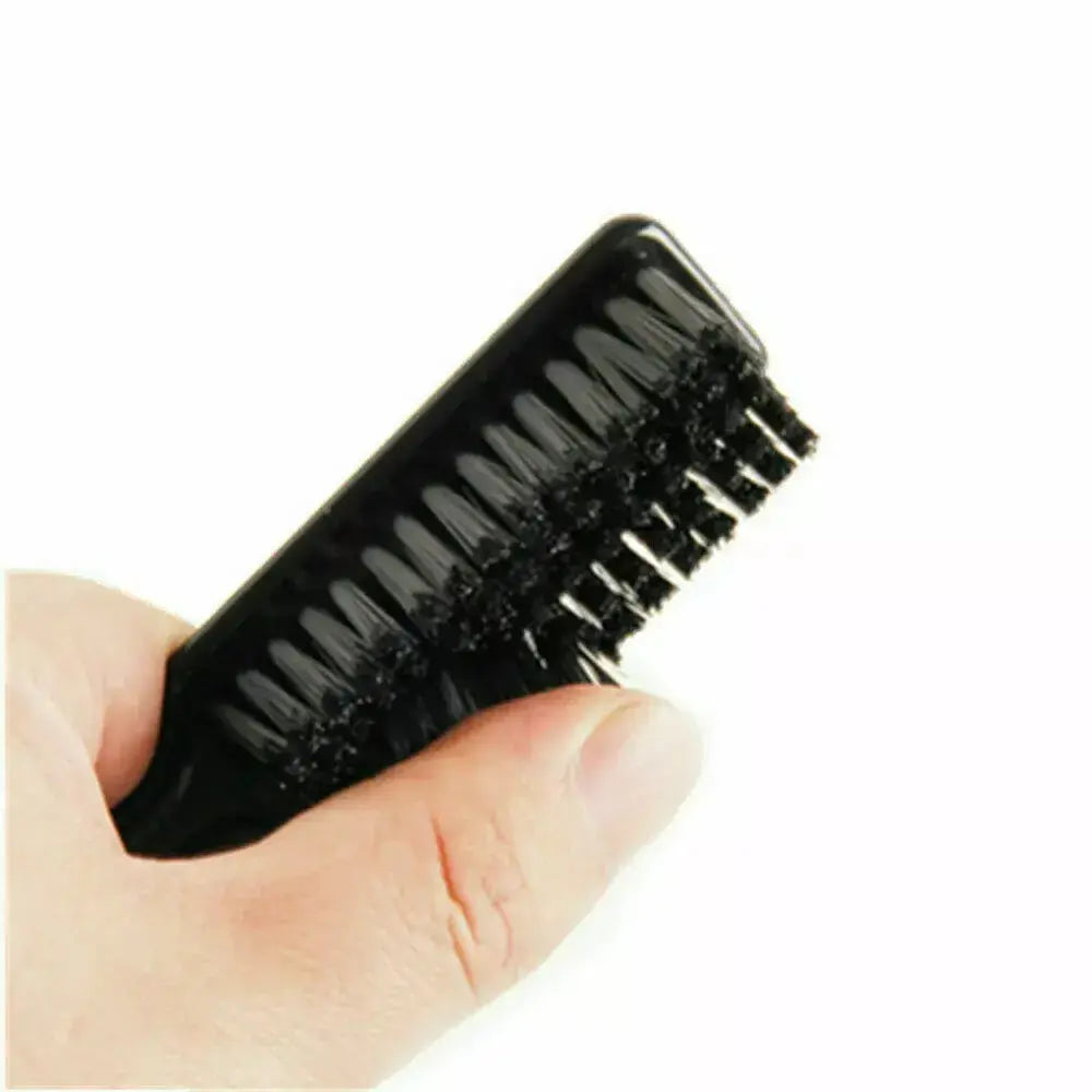 SERRATED Barber Fade Brush Soft Bristle