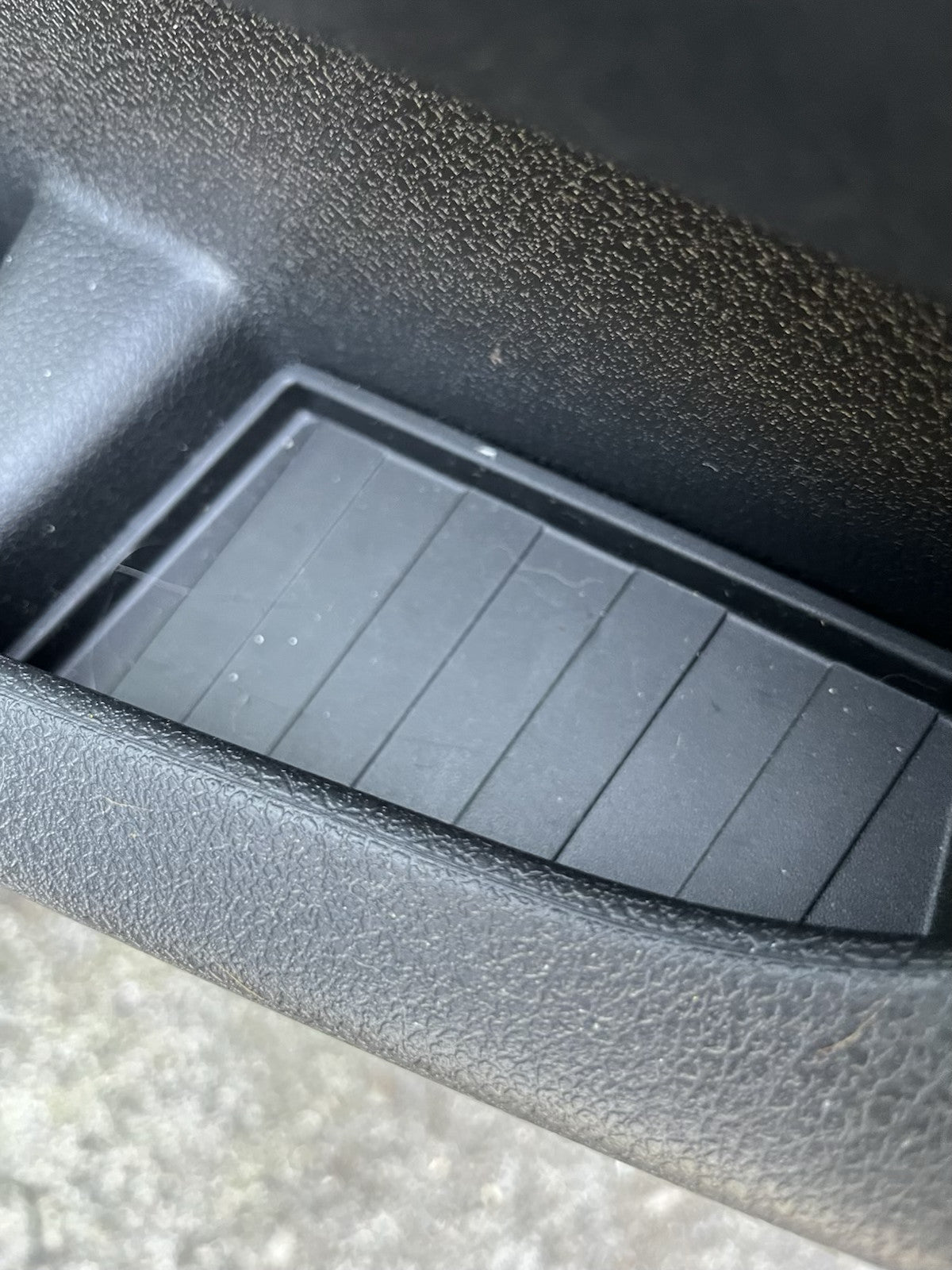 For Peugeot Expert Door Pocket Rubber Inserts & Mats – Black Interior Storage Liners