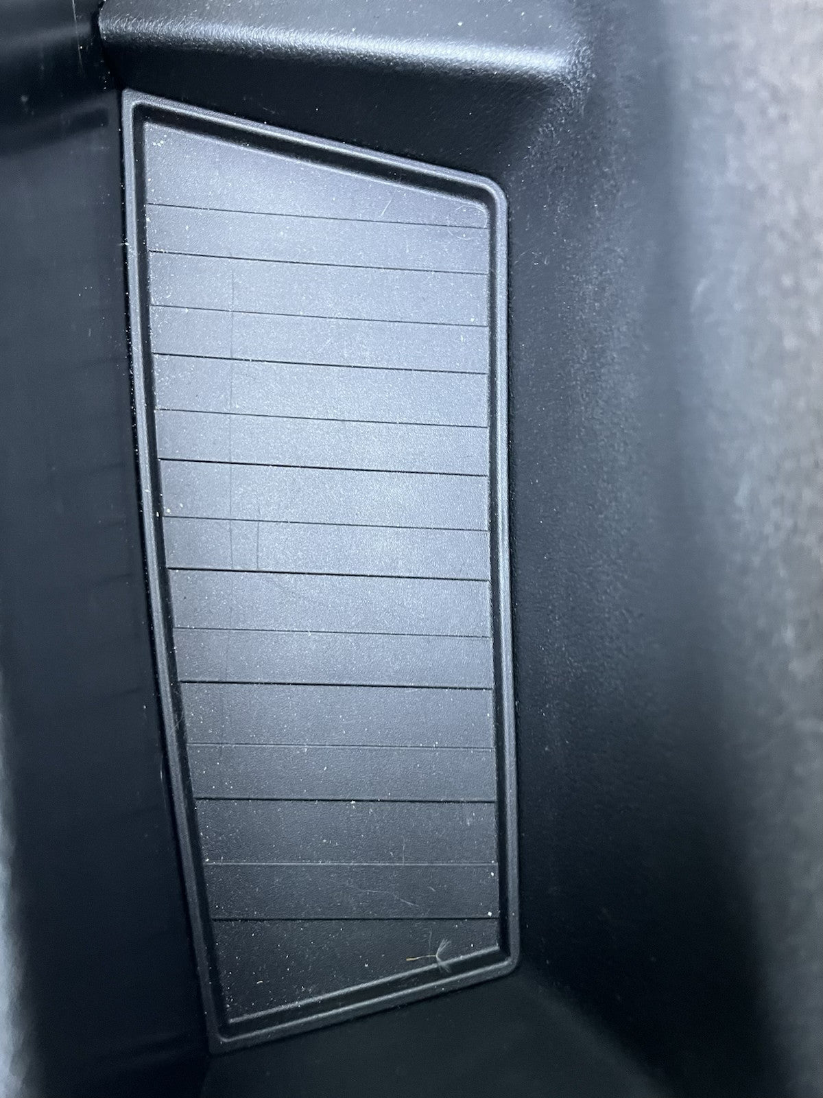 For Toyota Proace Door Pocket Rubber Inserts & Mats – Black Interior Storage Liners