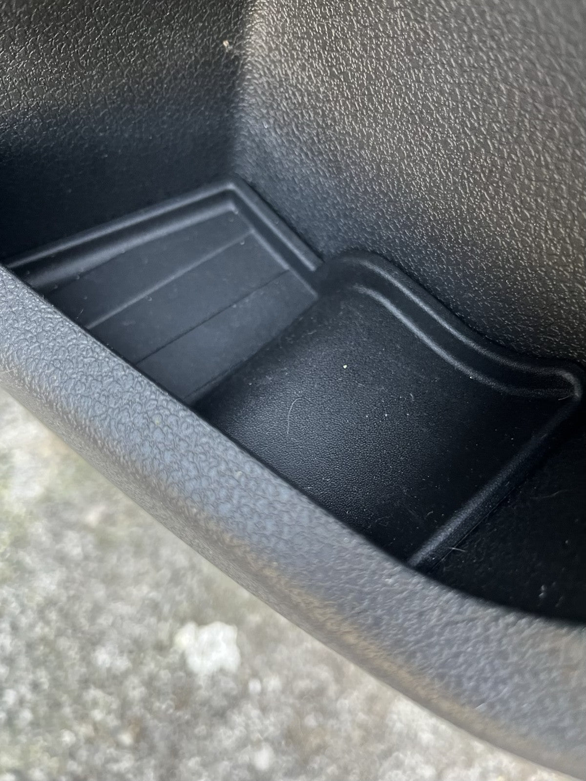 For Vauxhall Vivaro Door Pocket Rubber Inserts & Mats – Black Interior Storage Liners