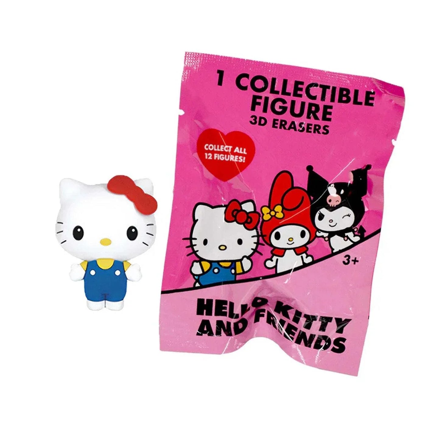 STL Sanrio Hello Kitty & Friends 1 Collectible 3D Erasers Mystery Bag