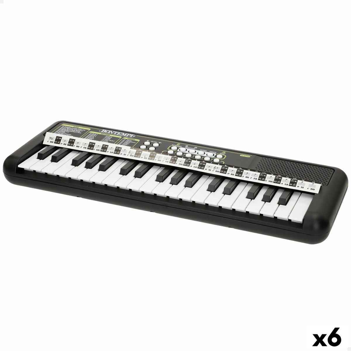 37-Key Keyboard Bontempi 42 x 4 x 15 cm (6 Units)