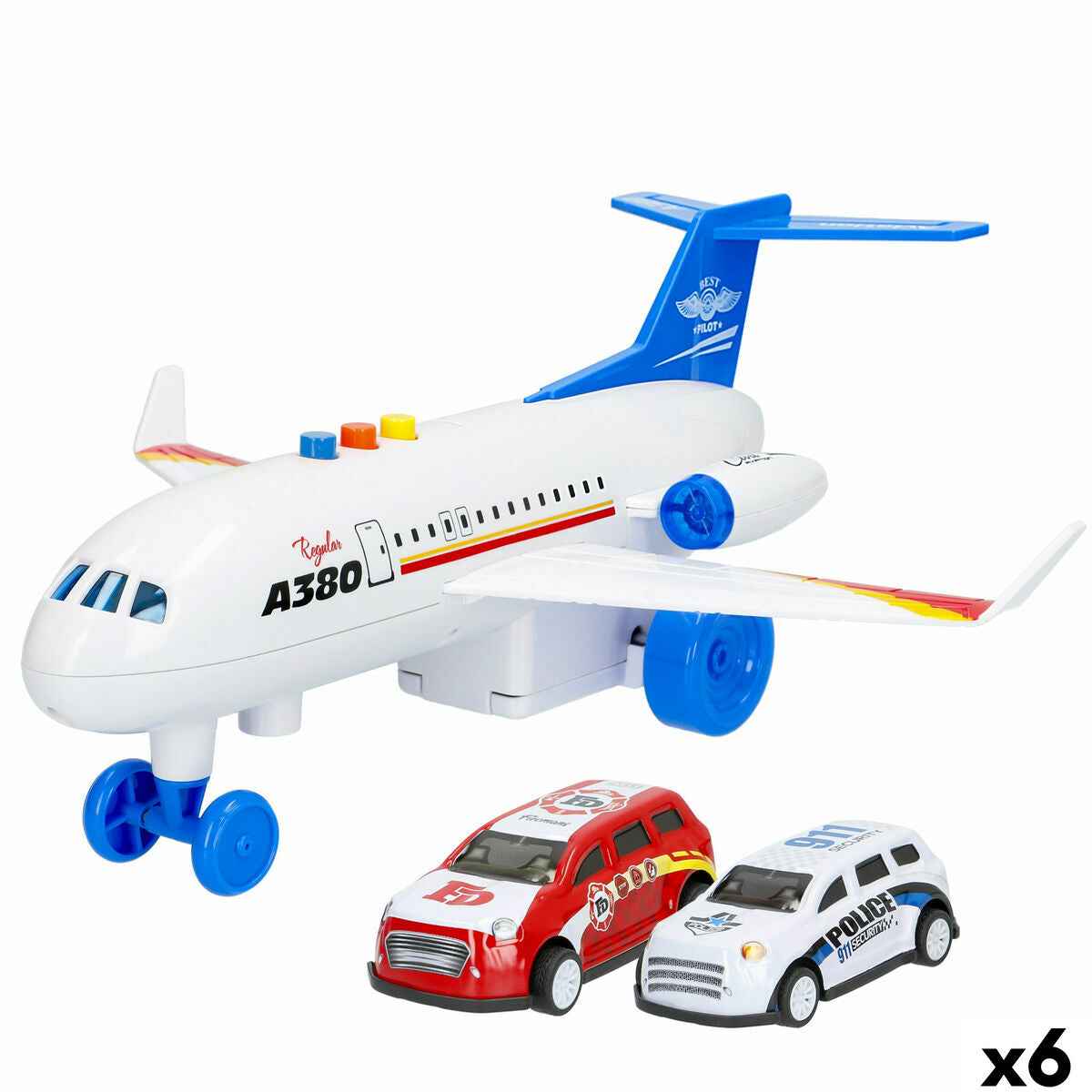 Aeroplane 28 x 10 x 26 cm (6 Units)