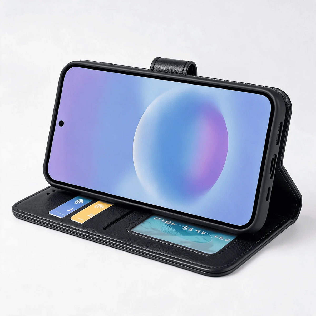 Samsung Galaxy A36/A56 Book Flip Case Leather Wallet