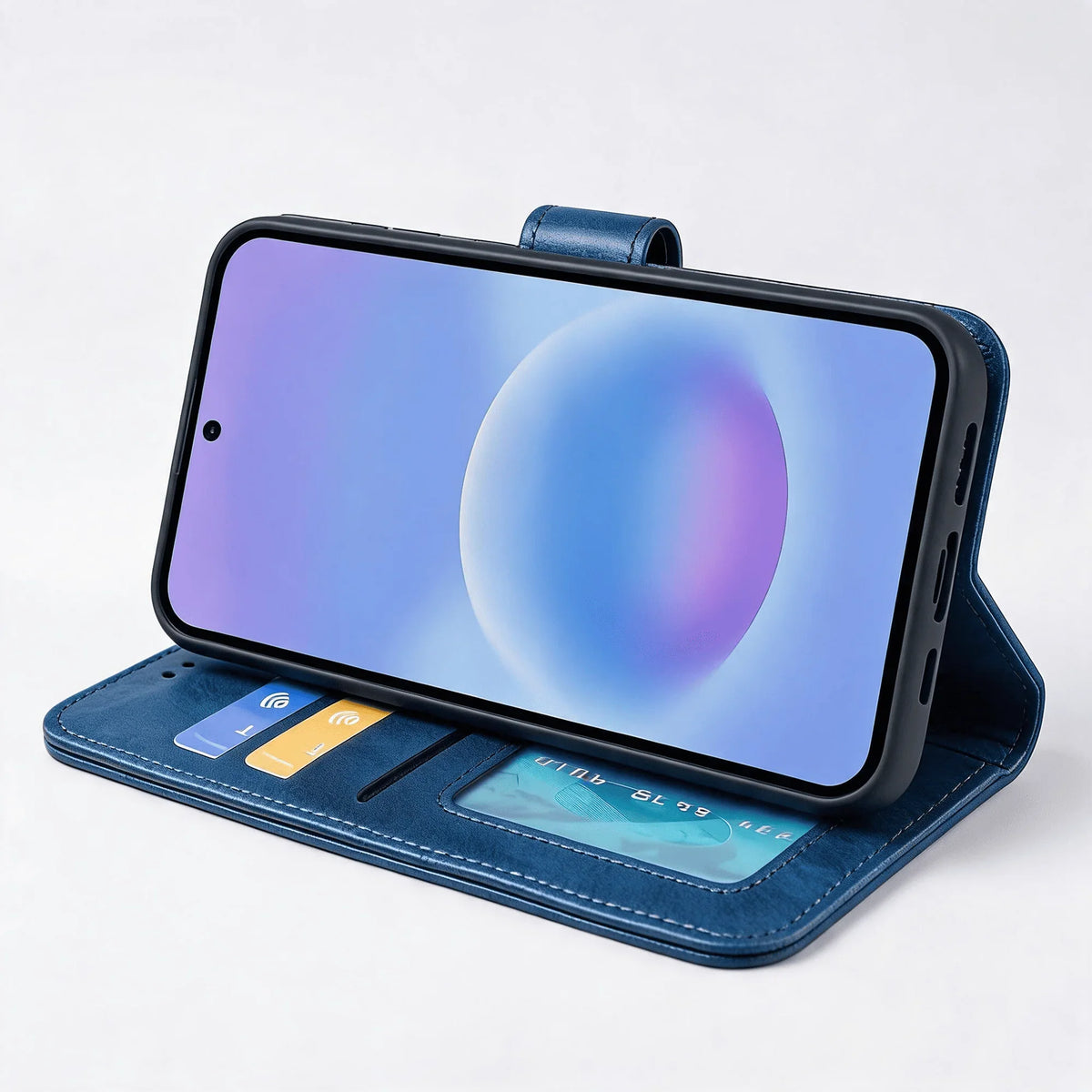 Samsung Galaxy A26 Book Flip Case Leather Wallet