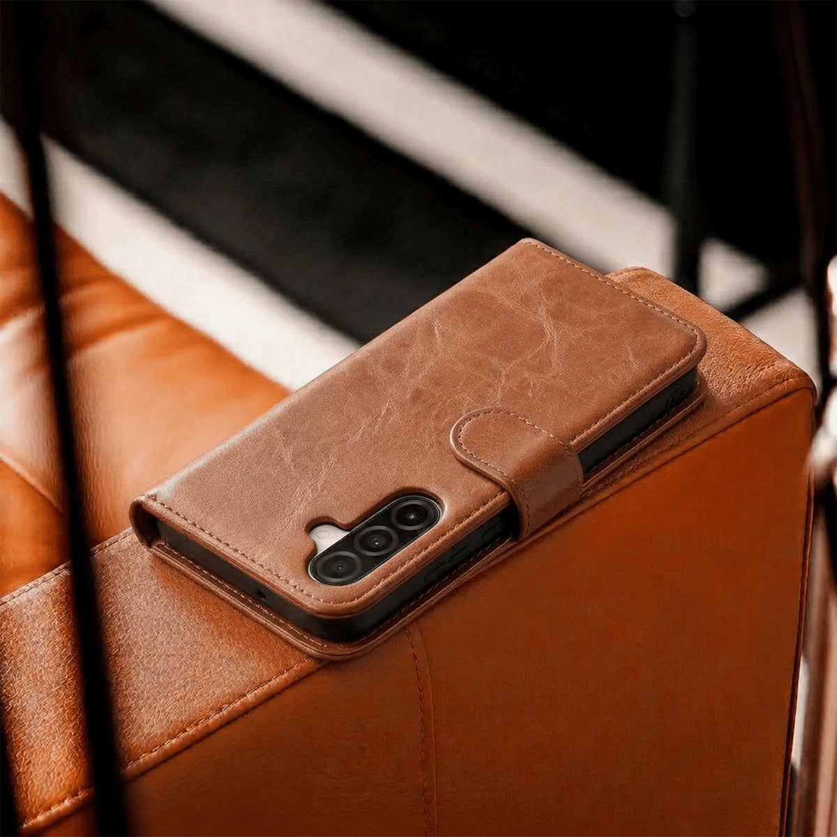Samsung Galaxy A26 Book Flip Case Leather Wallet