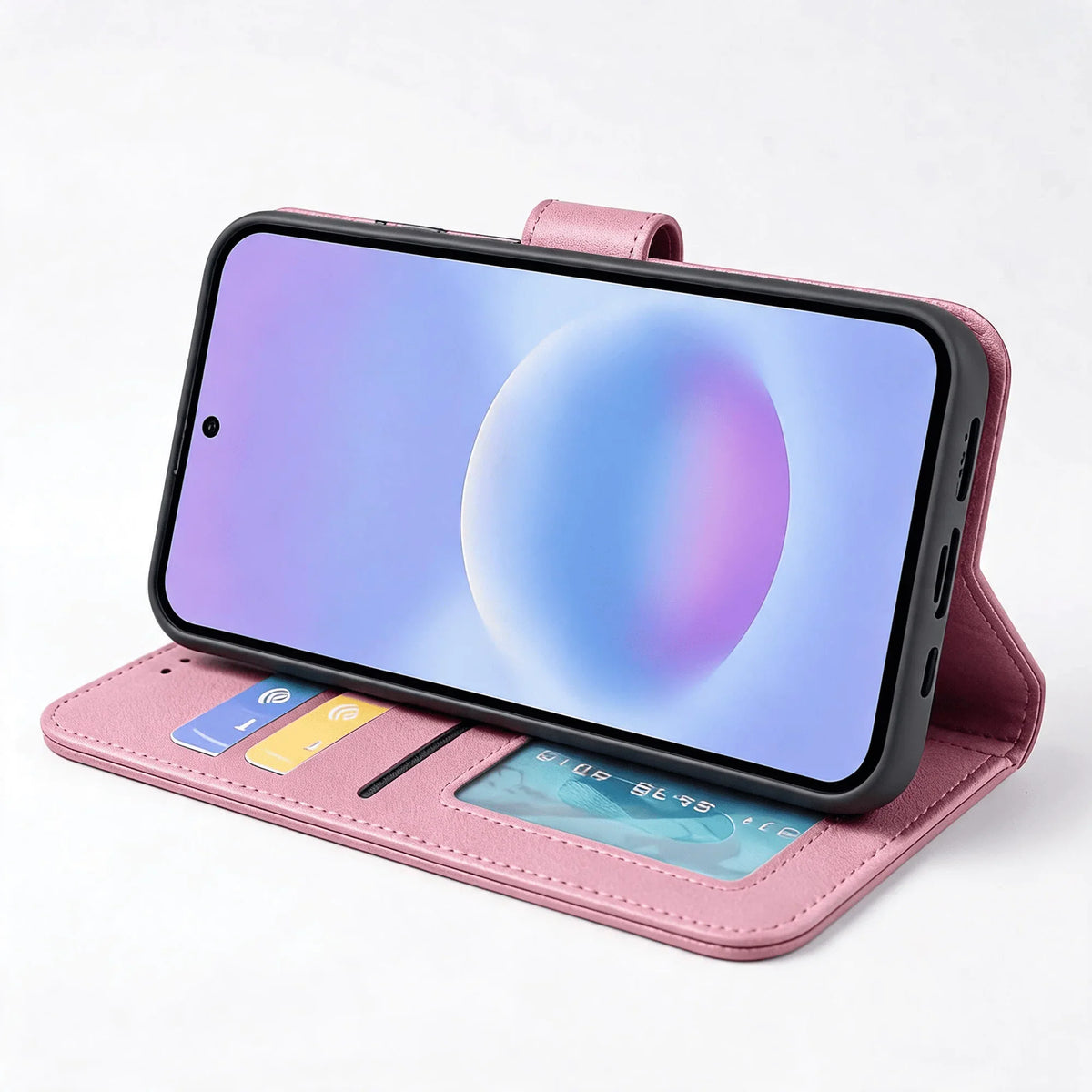 Samsung Galaxy A24 Book Flip Case Leather Wallet