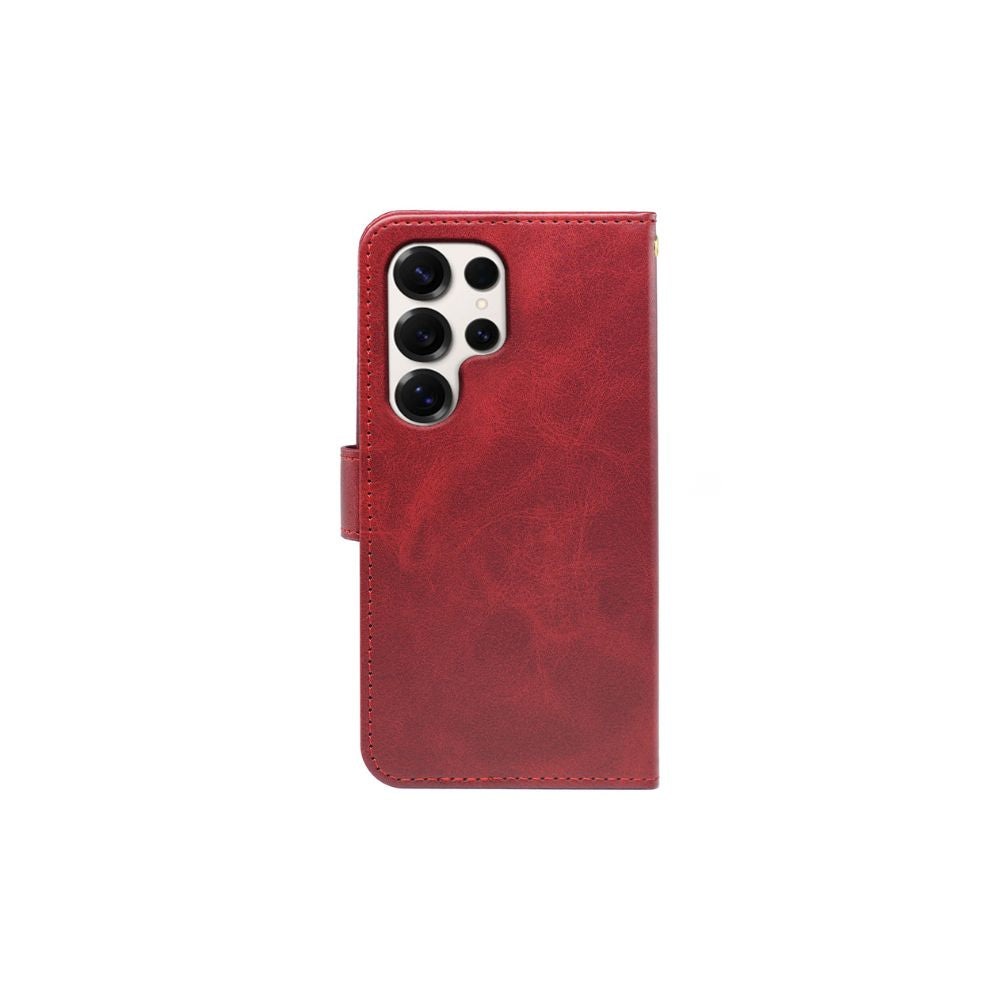 Samsung Galaxy S25 Series Book Flip Case Leather Wallet