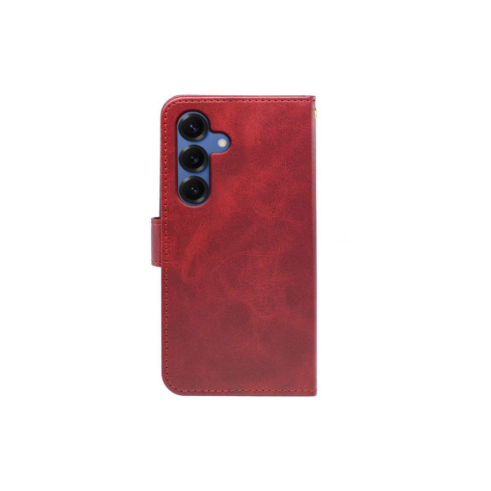Samsung Galaxy S25 Series Book Flip Case Leather Wallet