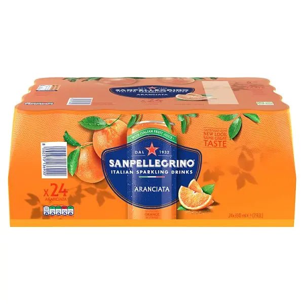 San Pellegrino Orange 24x330ml (Case of 24)