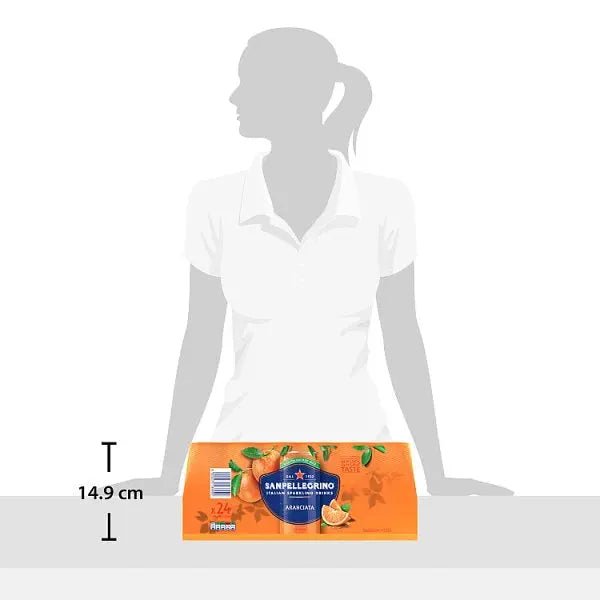 San Pellegrino Orange 24x330ml (Case of 24)