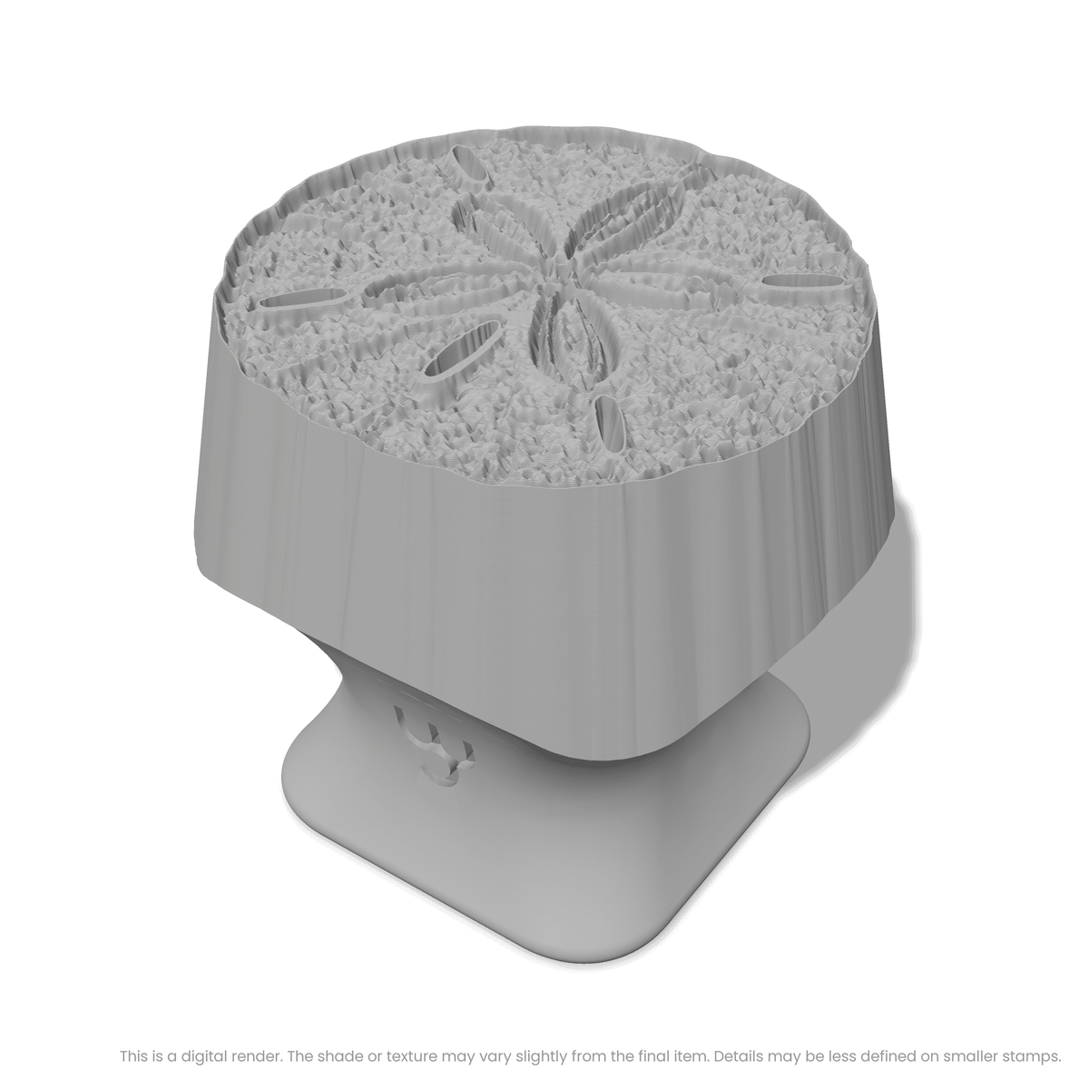Sand Dollar Stamps - Photo Textured