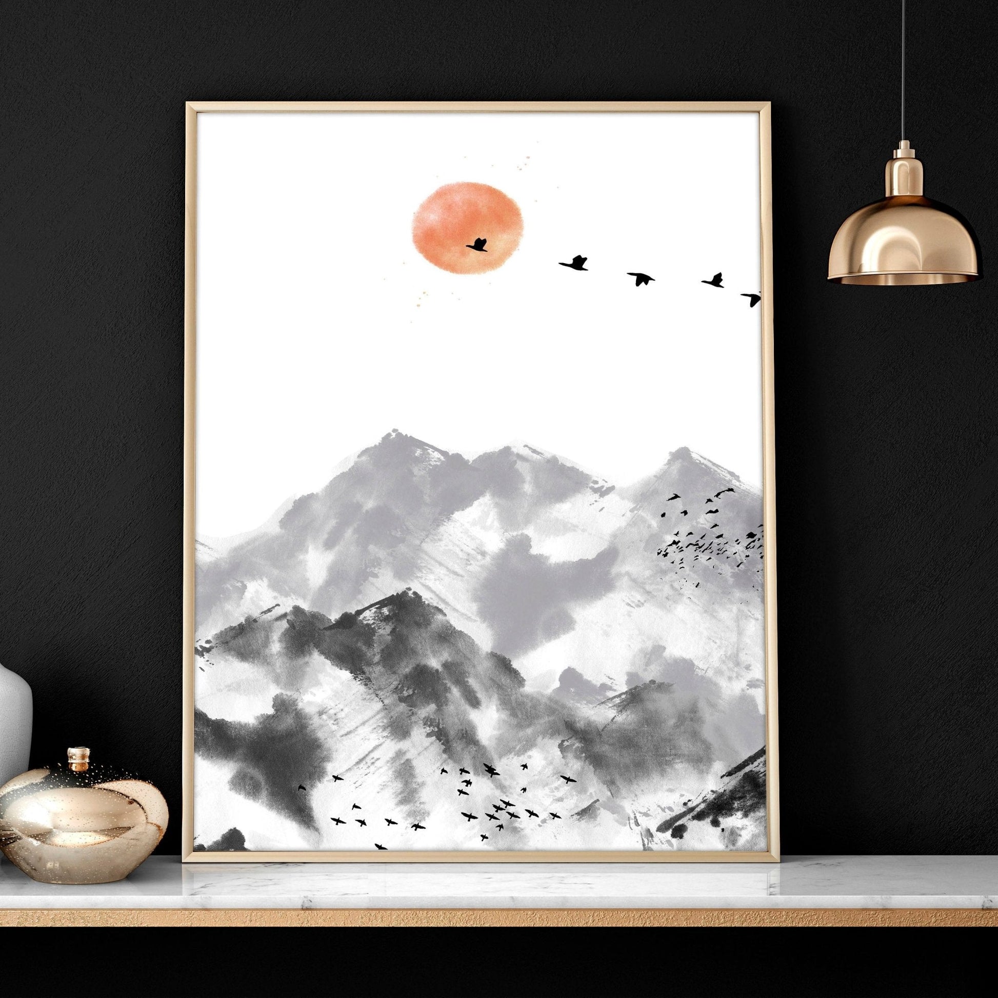 Scandi Artwork | set of 3 wall art prints