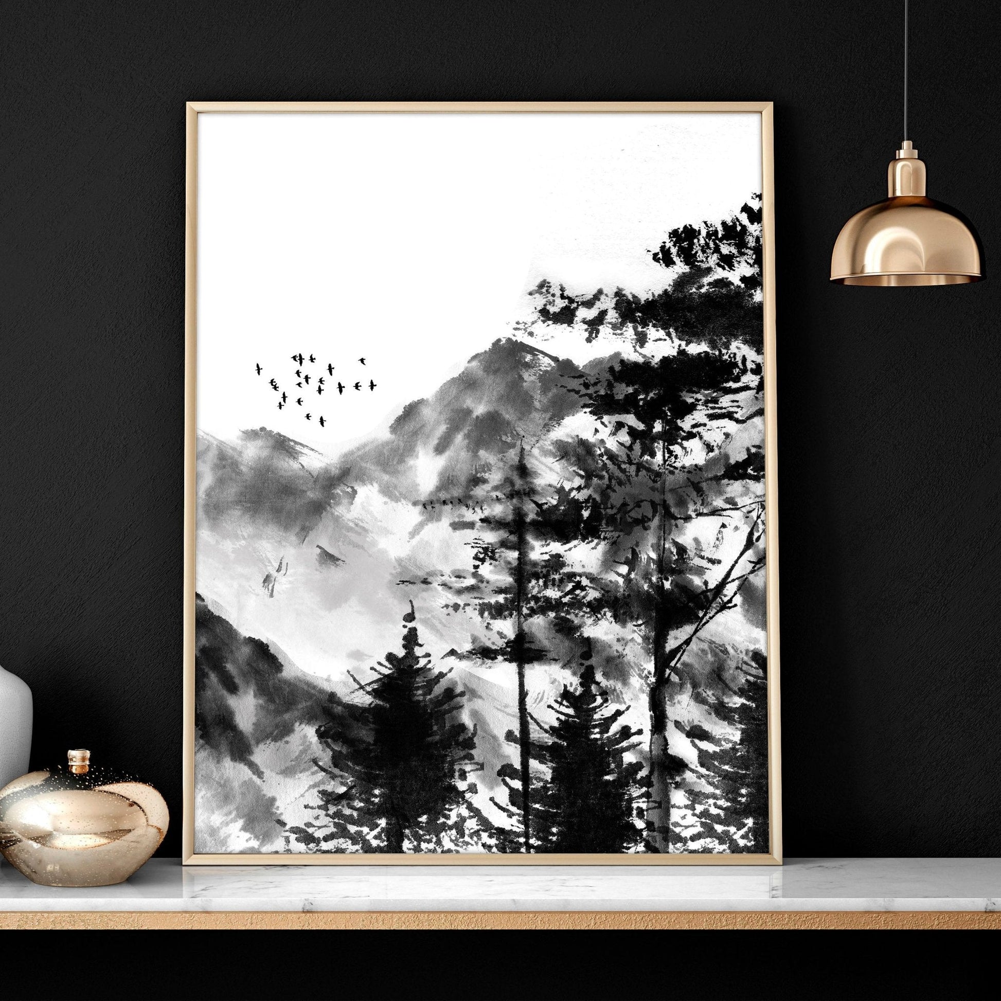 Scandi Artwork | set of 3 wall art prints