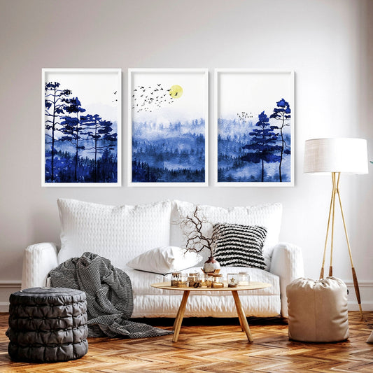 Scandi art | set of 3 wall art prints