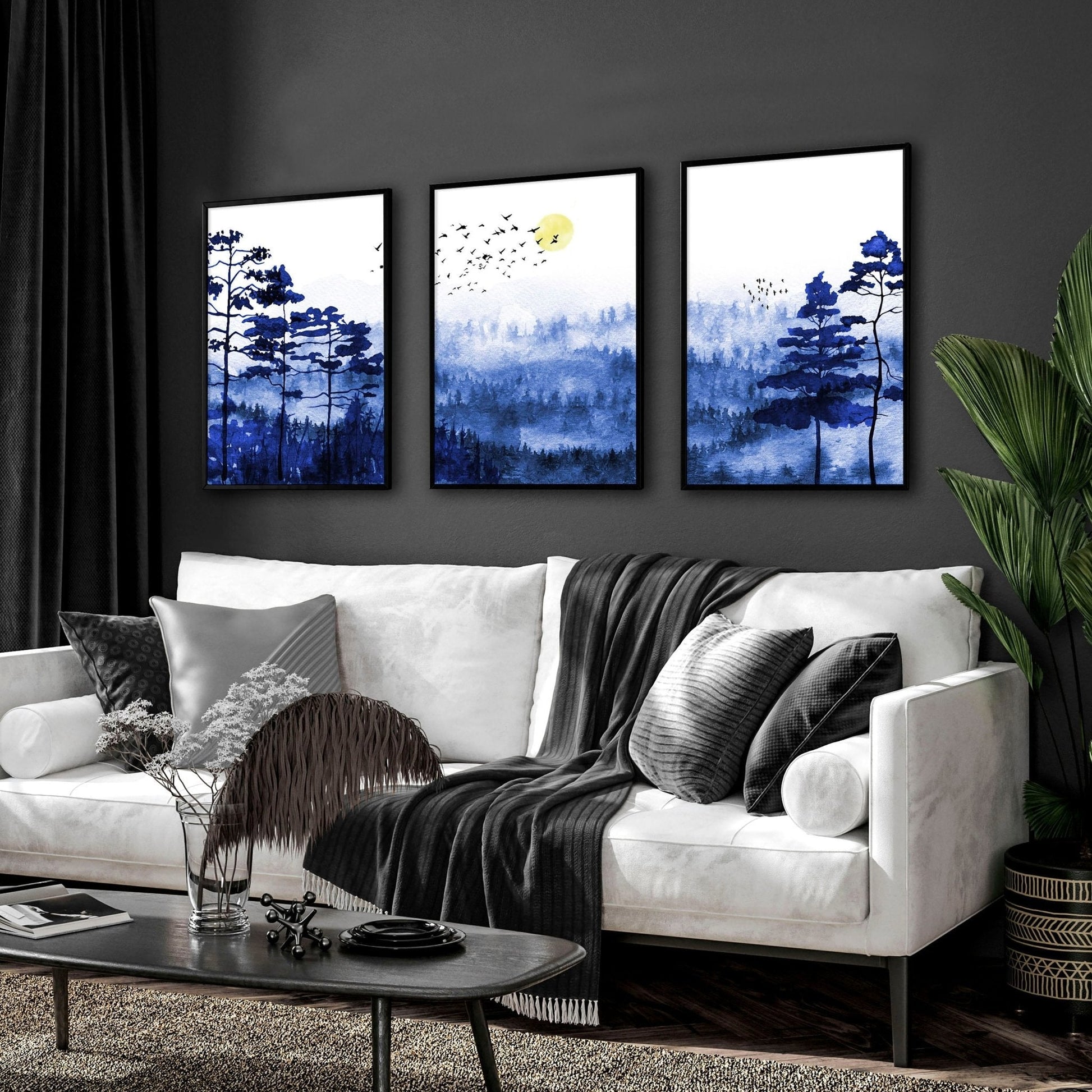 Scandi art | set of 3 wall art prints