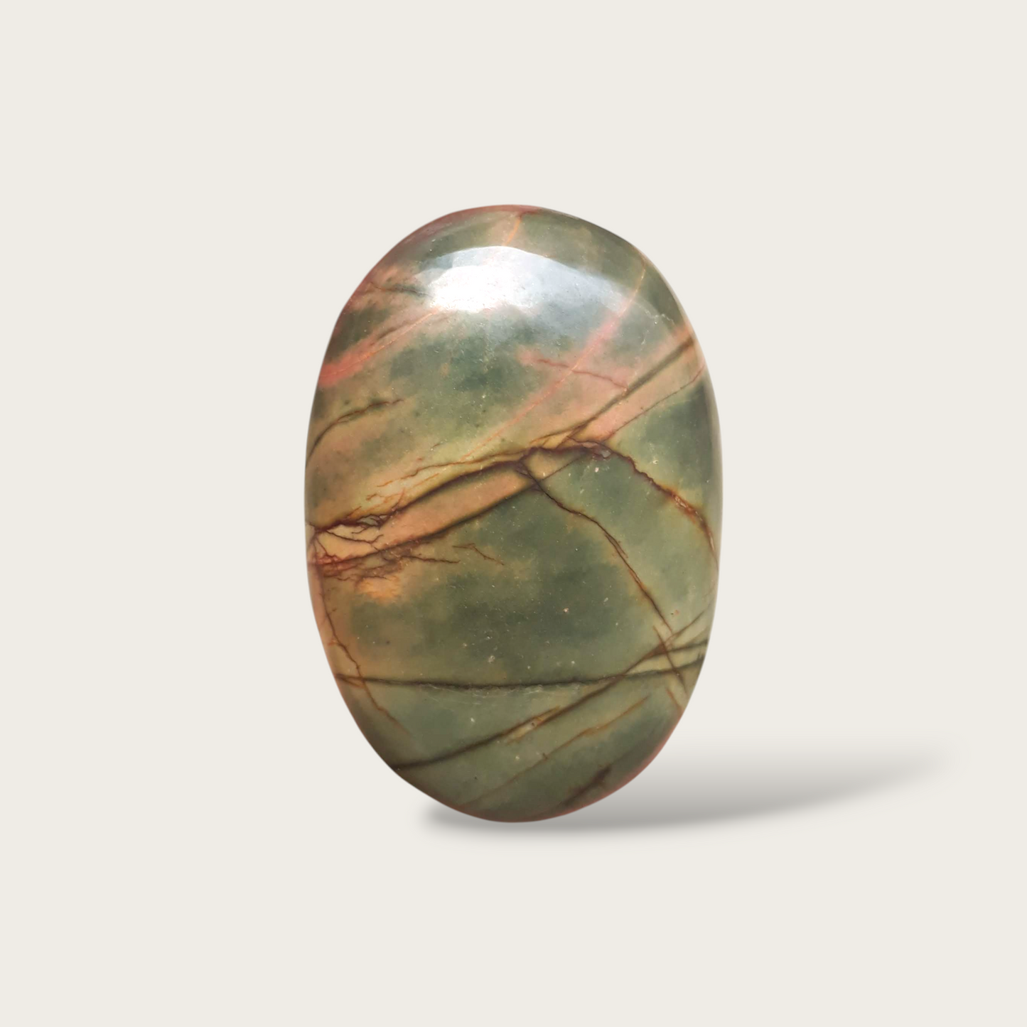 Jasper - Scenic Jasper Cabochon - 32.4x21