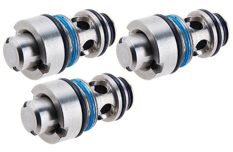 GUNS MODIFY EVO Stainless Steel Output Valve for TM & GM MWS GBB / Hi-Capa Magazine ( 3pcs )