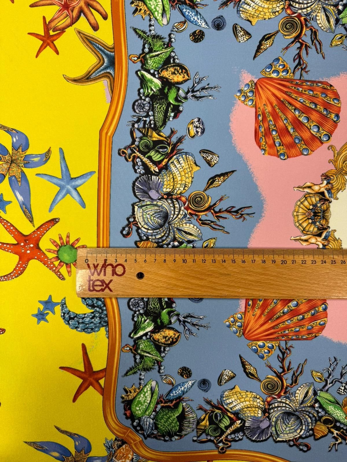 Sea Shells  Starfish Fabric by Metre