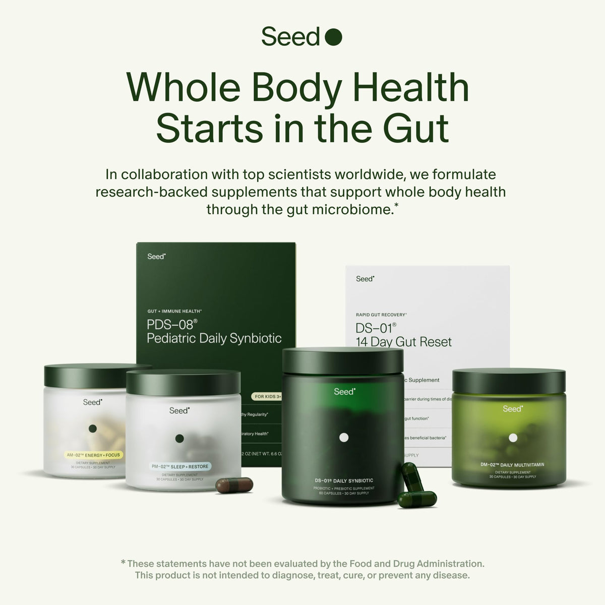 Seed PM-02 Sleep + Restore - Melatonin + Ashwagandha Sleep Aid (30-Day, Vegan)