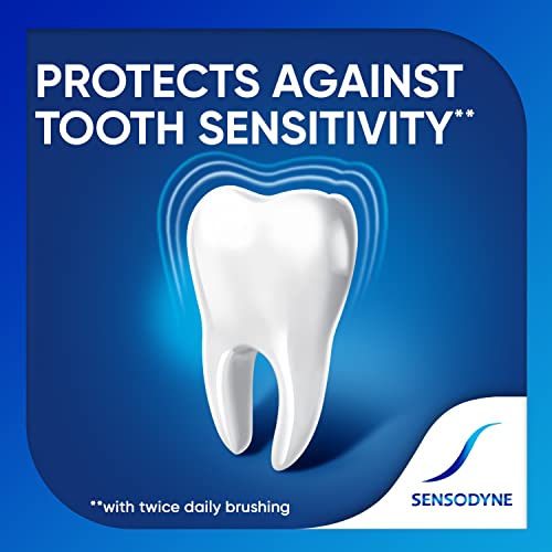 Sensodyne Repair and Protect Whitening Toothpaste – 3 x 3.4 oz for Sensitive Teeth & Cavity Prevention