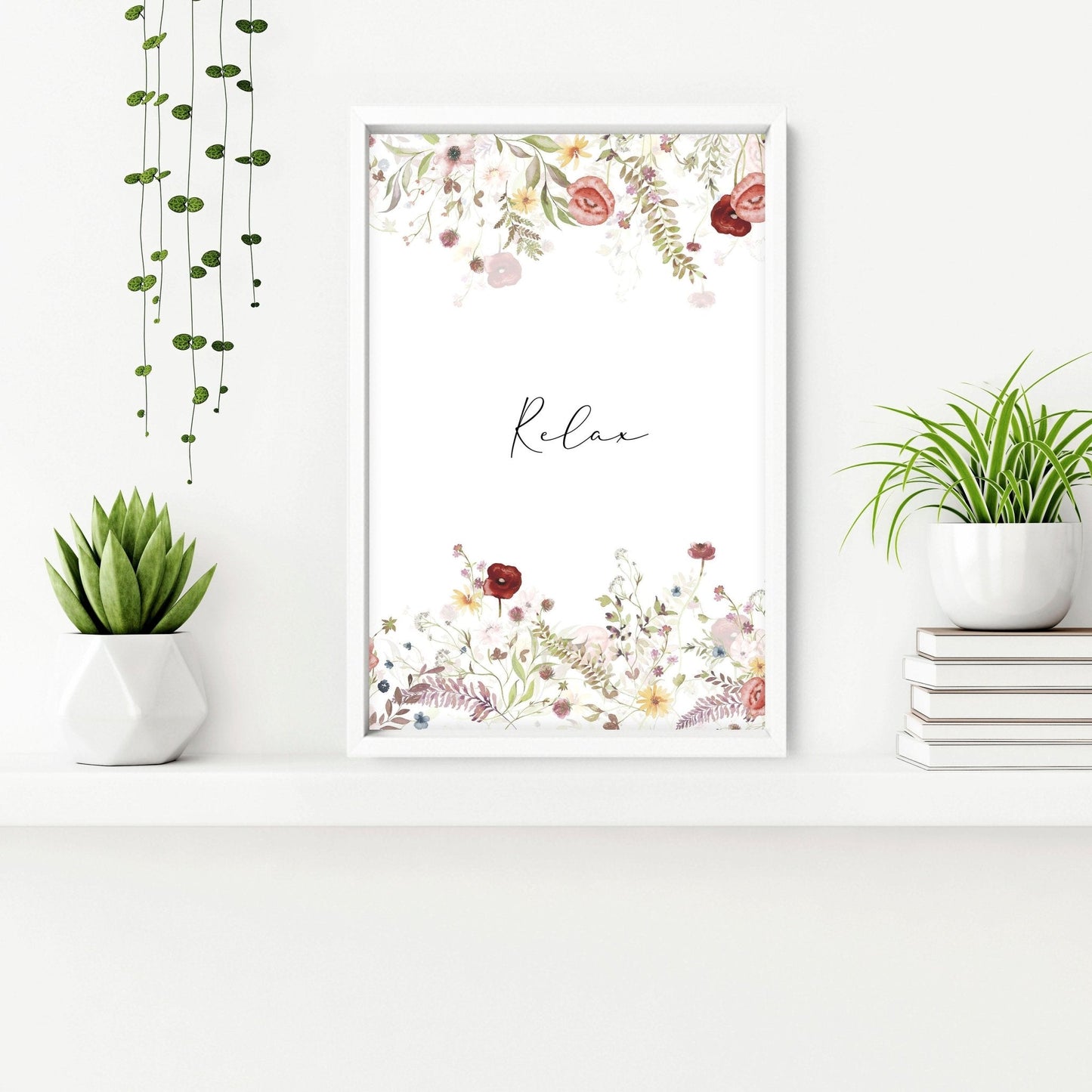 Art for bathroom wall | set of 3 Shabby Chic wall art