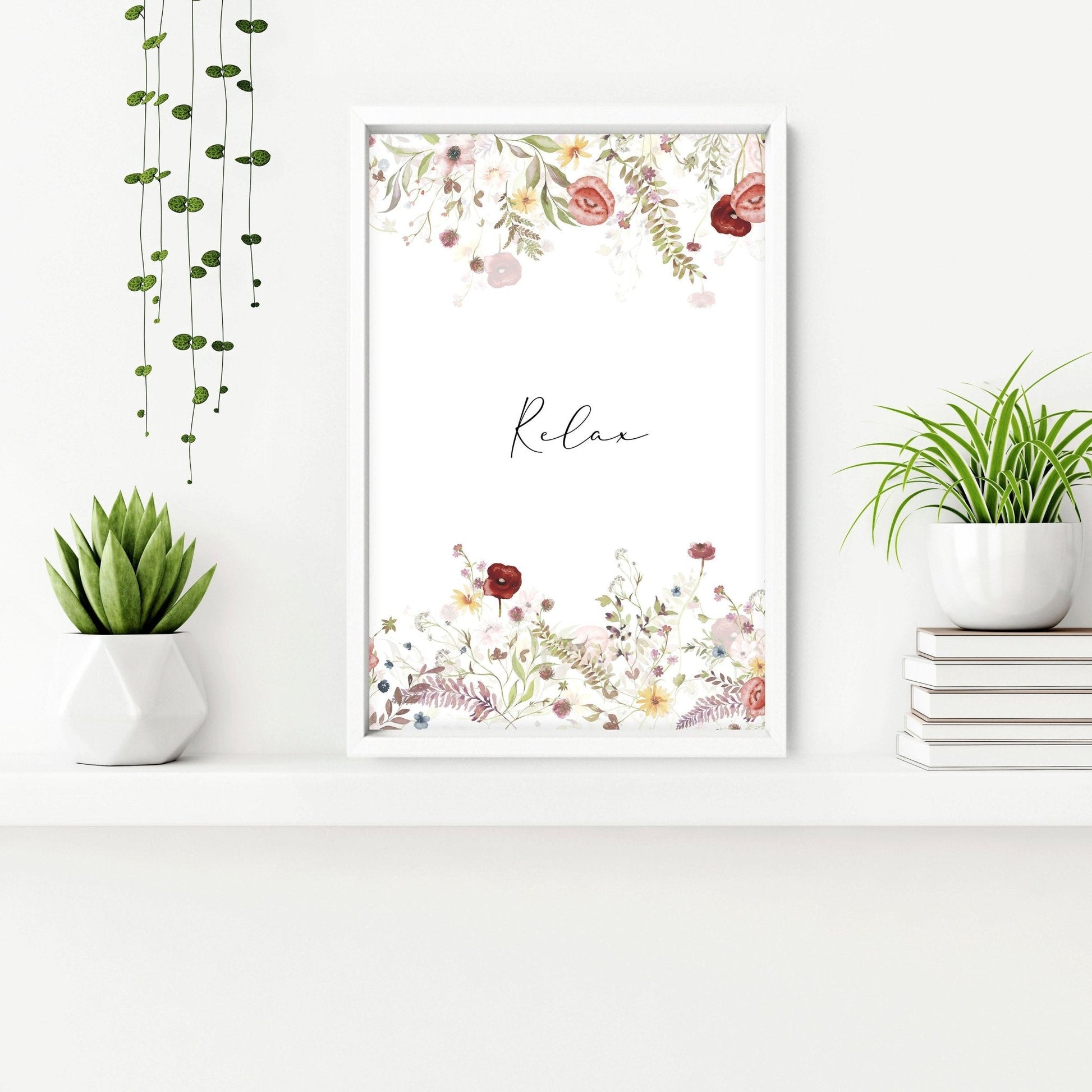 Art for bathroom wall | set of 3 Shabby Chic wall art