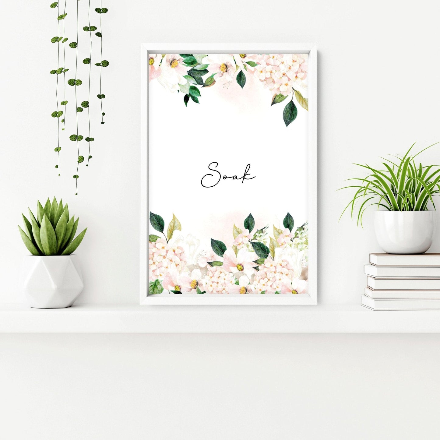 Artwork for a bathroom | set of 3 framed wall art