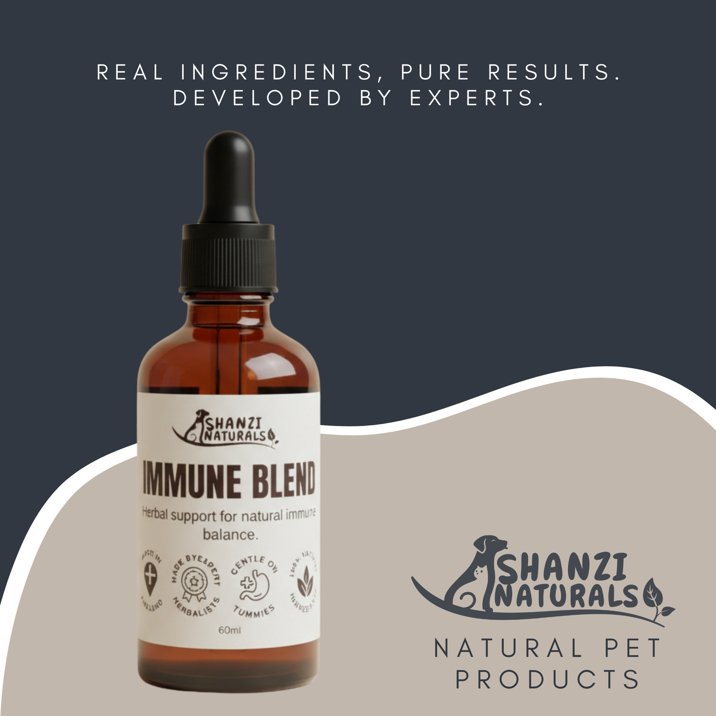 Immune Support Tincture for Dogs & Cats – Everyday Herbal Wellness Support
