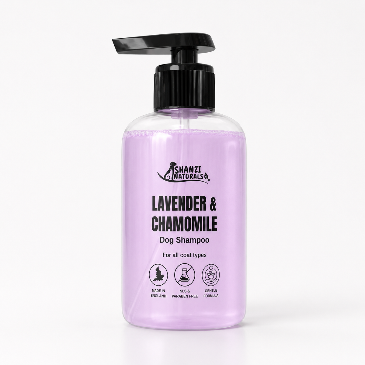 Natural & Gentle Dog Shampoo – Suitable for Sensitive Skin & All Coat Types