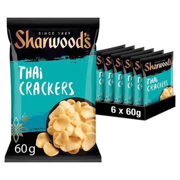 Sharwood's Oriental Thai Crackers 420g (Case of 6)