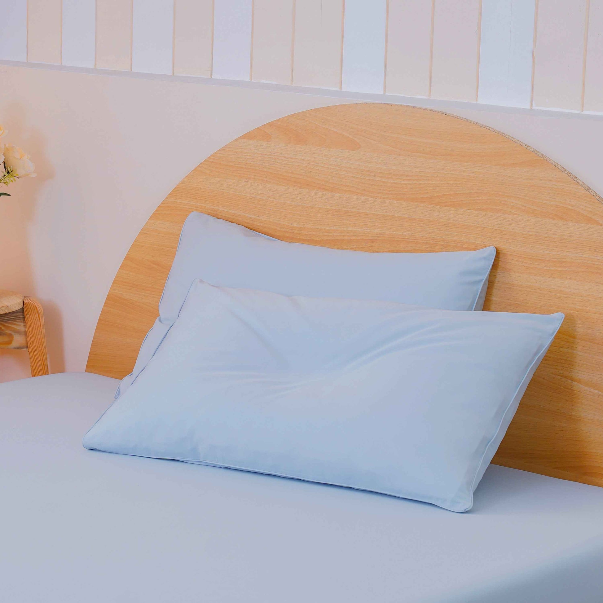 Ackly Bamboo - Sky Blue Pillowcases Pair