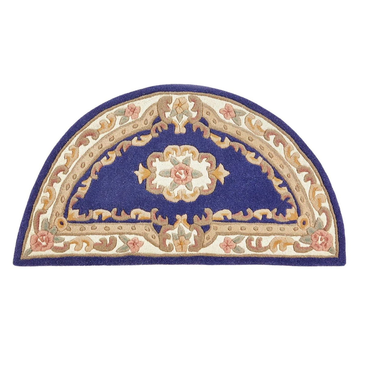 Shensi Navy Medallion Rug