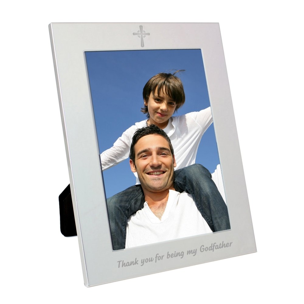 Silver 5x7 Inch Godfather Photo Frame