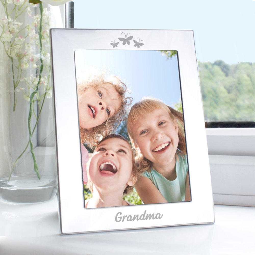 Silver 5x7 Inch Grandma Photo Frame