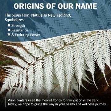 Silver Fern Stress Complex - Caffeine-Free Stress Relief with Saffron, L-Theanine & Myo-Inositol