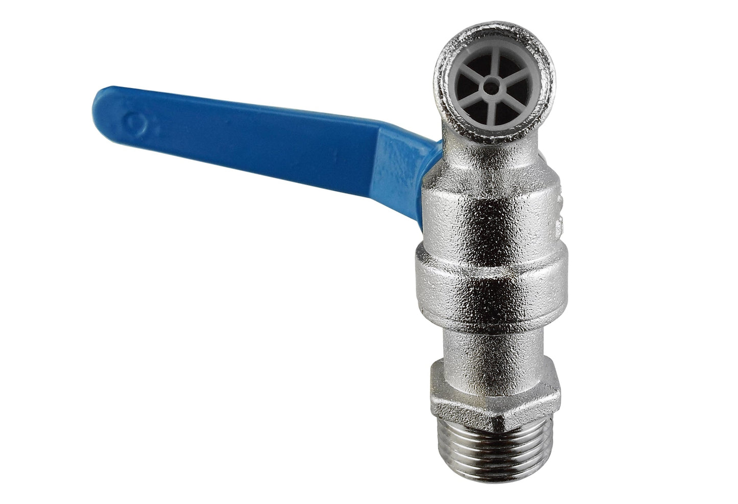 Basic Garden Tap 3/4in BSPM Inlet Drip Irrigation Fitting Outdoor Hose Accessory