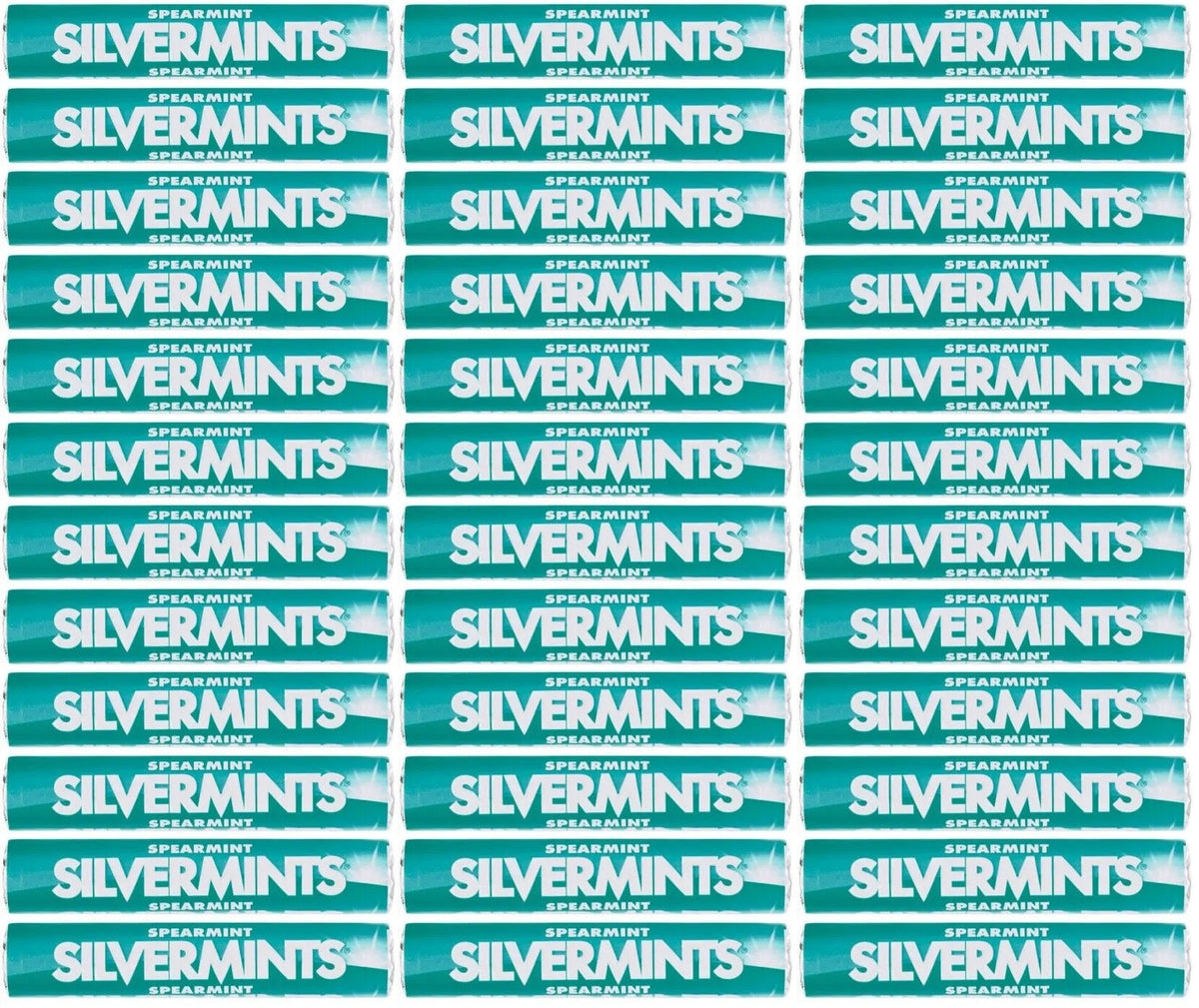 36 x Silvermints Spearmint Flavoured Sweets 30G