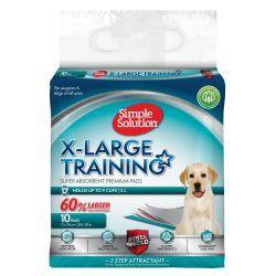 Simple Solution Training Pads X-Large, 10pads - Case of 12