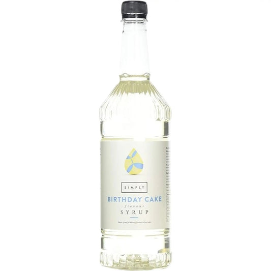 Simply birthday cake syrup