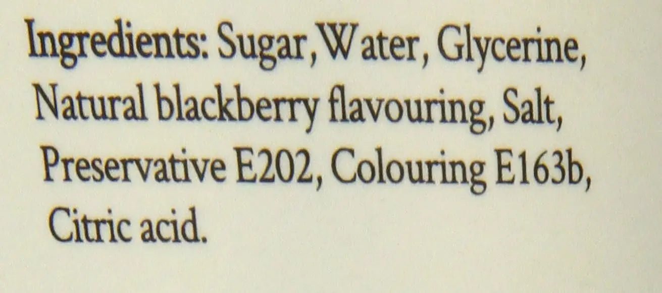 Simply Blackberry Syrup