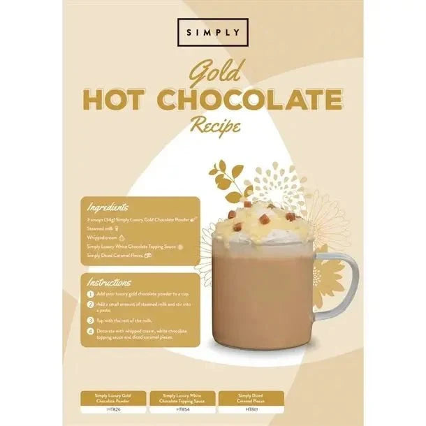 Simply Luxury White Chocolate Topping Sauce