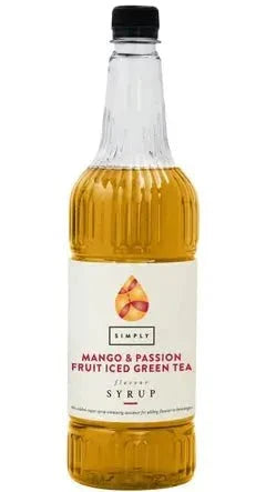 Simply Mango and Passion Fruit Iced Green Tea Syrup
