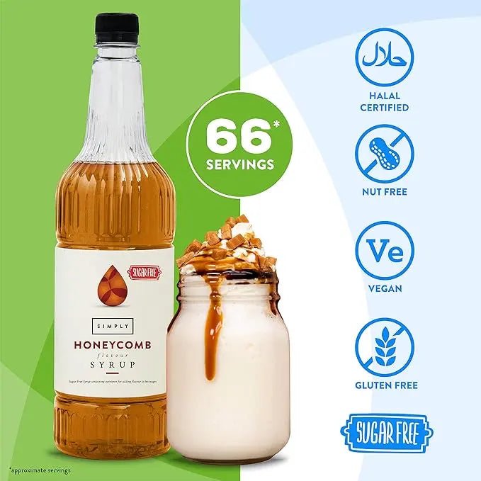Simply Sugar Free Honeycomb Syrup