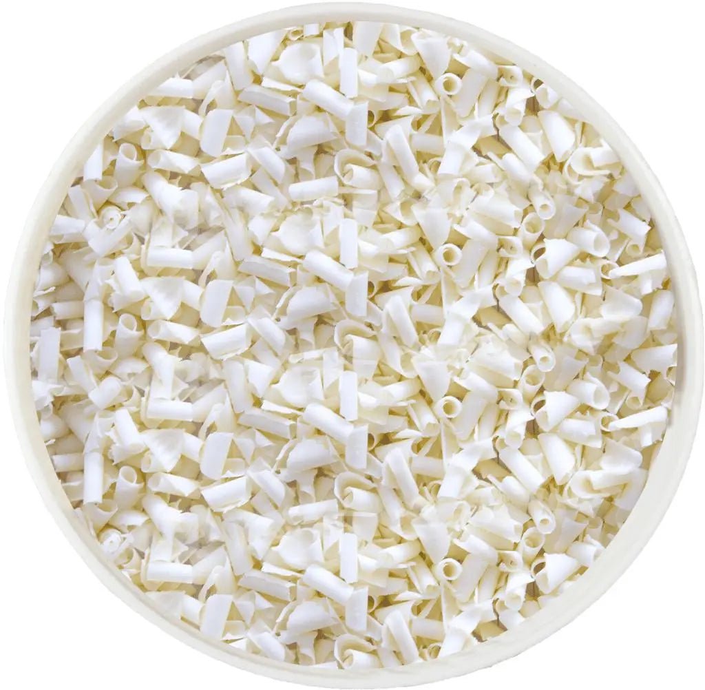 Simply White Chocolate Curls
